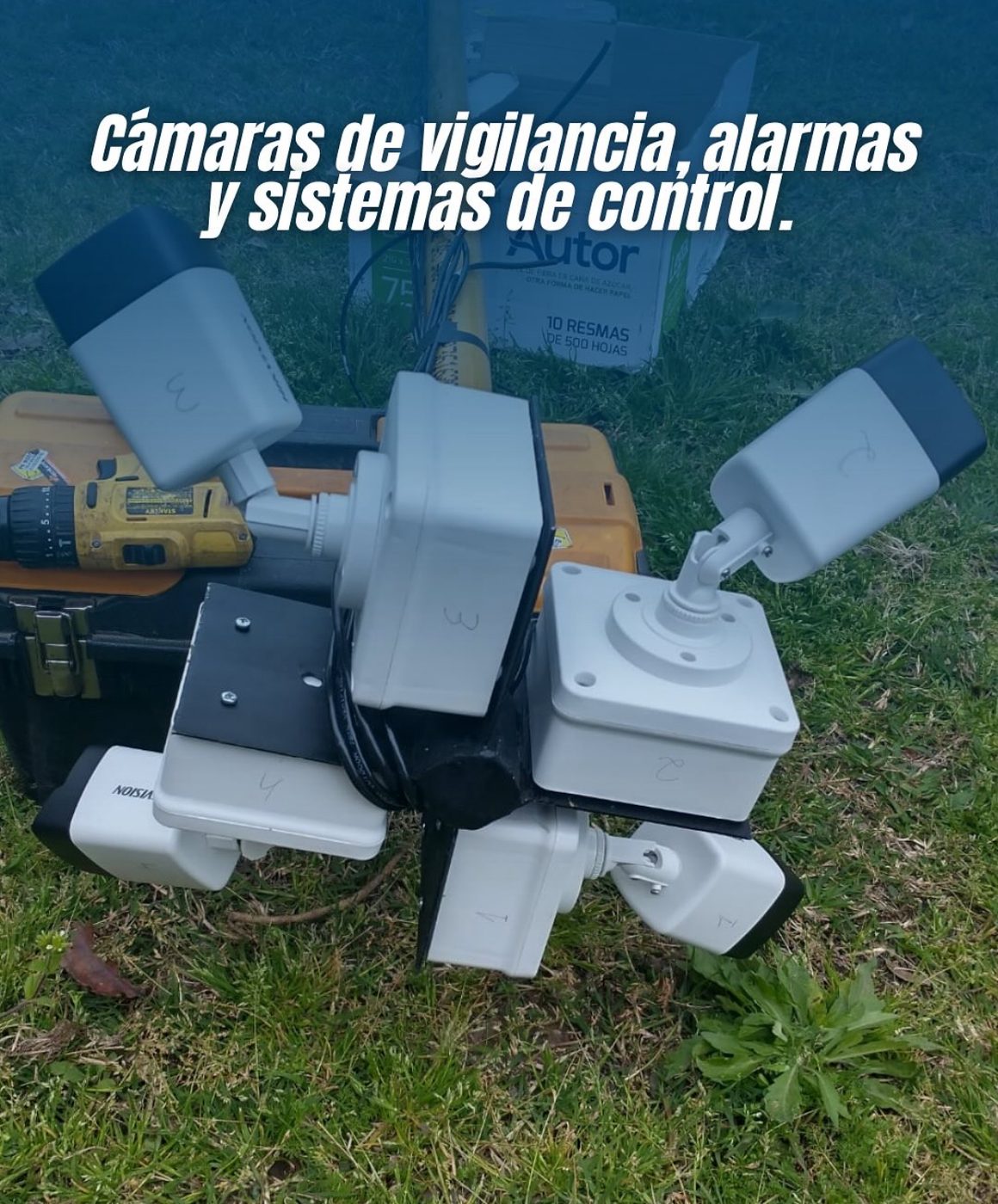 Pieza de LobotecAr sobre equipos de seguridad: «Cámaras de vigilancia, alarmas y sistemas de control»